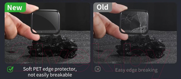 Изображение товара Защитное стекло для умных часов Baseus Для Apple Watch 1/2/3 42мм / SGAPWA4-F01