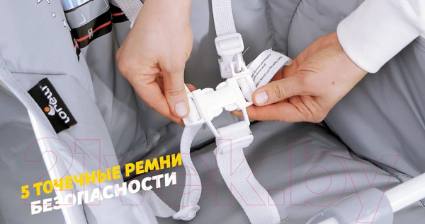 Изображение товара Стульчик для кормления Lorelli BonBon White Fruits / 10100312134