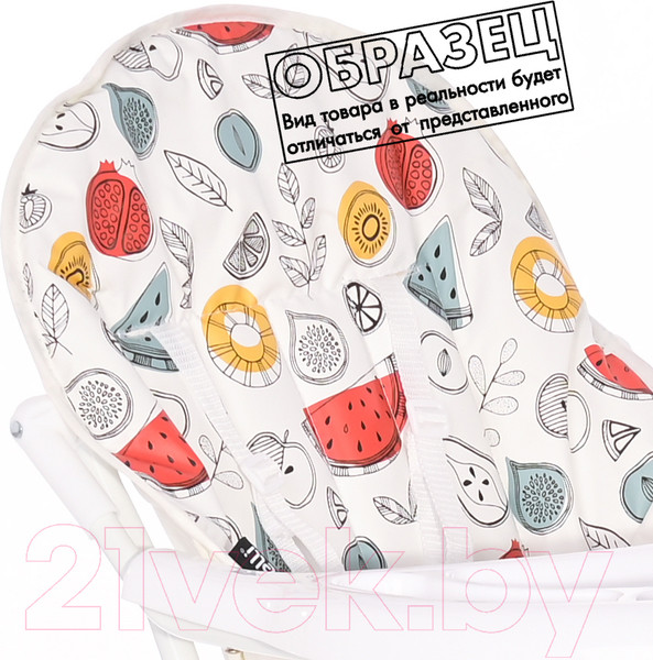 Изображение товара Стульчик для кормления Lorelli BonBon White Fruits / 10100312134