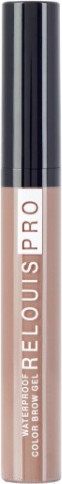 Изображение товара Гель для бровей Relouis Pro Waterproof Color Brow Gel оттеночный тон 02 (Tаupe)