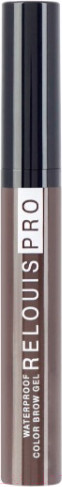 Изображение товара Гель для бровей Relouis Pro Waterproof Color Brow Gel оттеночный тон 04 (Dark brown)