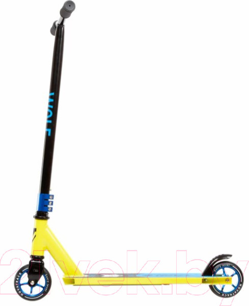 Изображение товара Самокат трюковый Novatrack Wolf EL 110A.WOLF.BLM21