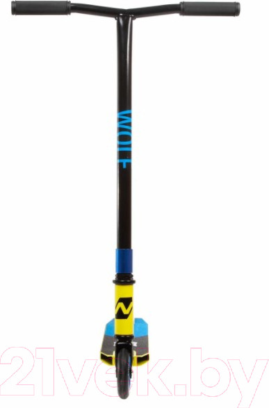 Изображение товара Самокат трюковый Novatrack Wolf EL 110A.WOLF.BLM21