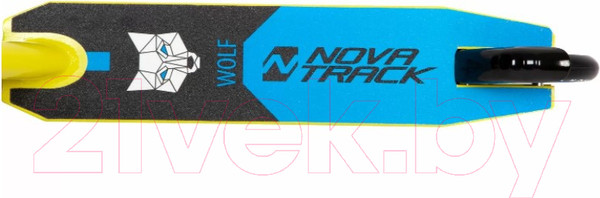 Изображение товара Самокат трюковый Novatrack Wolf EL 110A.WOLF.BLM21