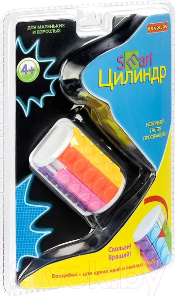 Изображение товара Развивающая игрушка Bondibon Smart Цилиндр 5 рядов / ВВ4724