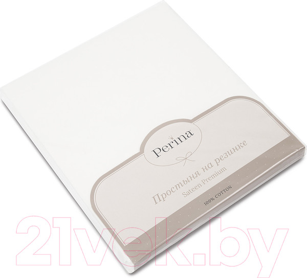 Изображение товара Простыня для малышей Perina На резинке / ПР-160.2 (молочный)