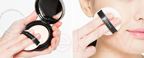 Изображение товара Пудра компактная Missha Pro-Touch Powder Pact SPF25/PA++ No.21 (10г)