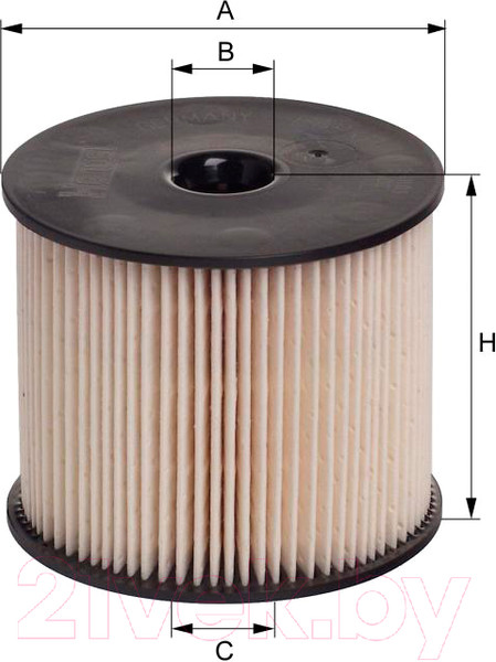 Изображение товара Топливный фильтр Hengst E69KPD100