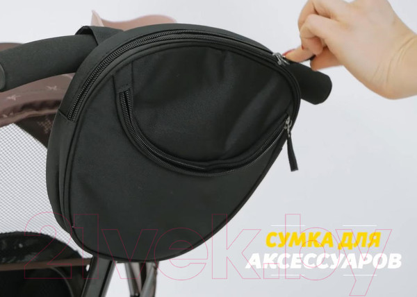 Изображение товара Трехколесный велосипед с ручкой Lorelli Enduro Eva Grey Luxe / 10050412102