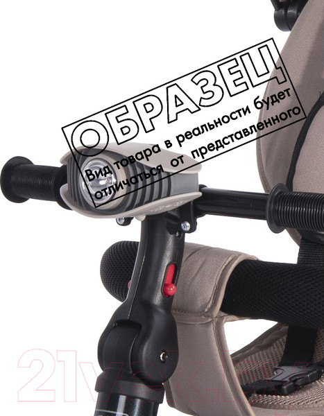 Изображение товара Трехколесный велосипед с ручкой Lorelli Enduro Eva Grey Luxe / 10050412102