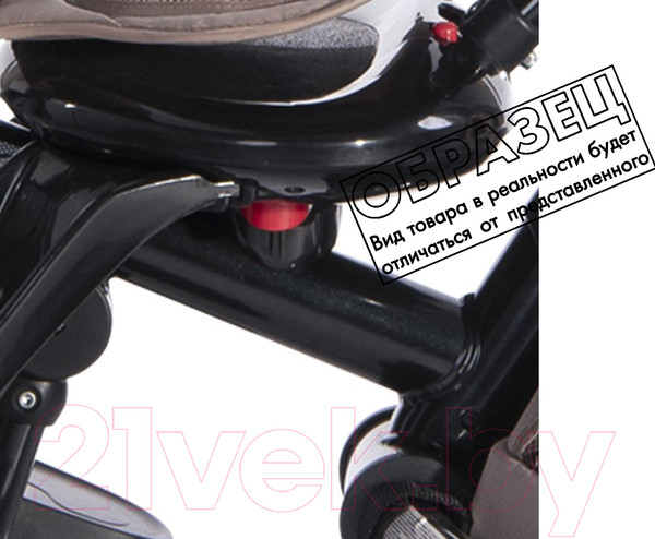 Изображение товара Трехколесный велосипед с ручкой Lorelli Enduro Eva Grey Luxe / 10050412102