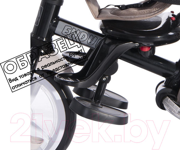 Изображение товара Трехколесный велосипед с ручкой Lorelli Enduro Eva Grey Luxe / 10050412102
