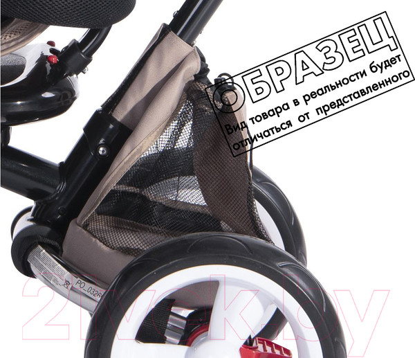 Изображение товара Трехколесный велосипед с ручкой Lorelli Enduro Eva Grey Luxe / 10050412102