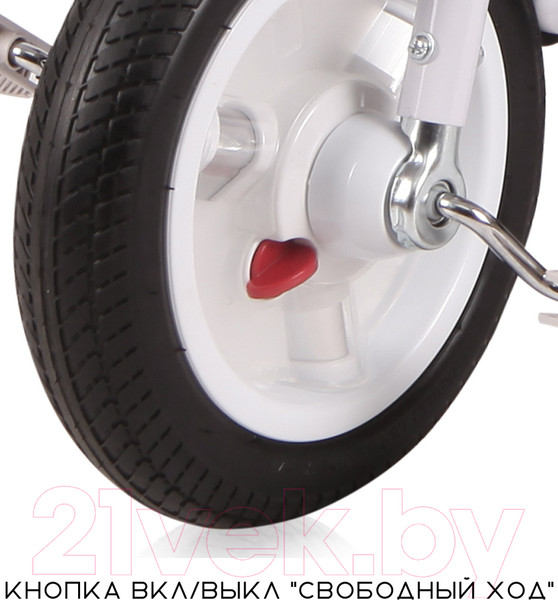 Изображение товара Трехколесный велосипед с ручкой Lorelli Moovo Air Grey Lyxe / 10050462102