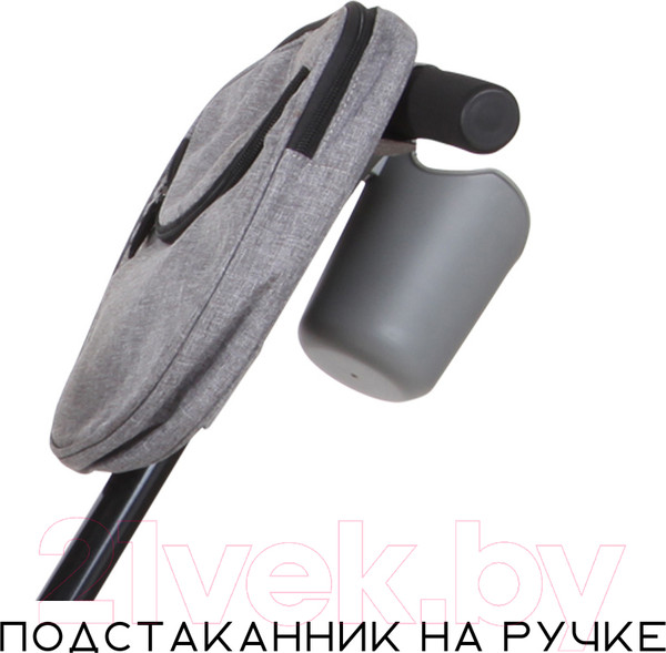 Изображение товара Трехколесный велосипед с ручкой Lorelli Moovo Air Grey Lyxe / 10050462102