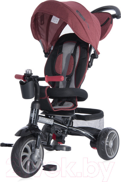 Изображение товара Трехколесный велосипед с ручкой Lorelli Rocket Red Black / 10050372107