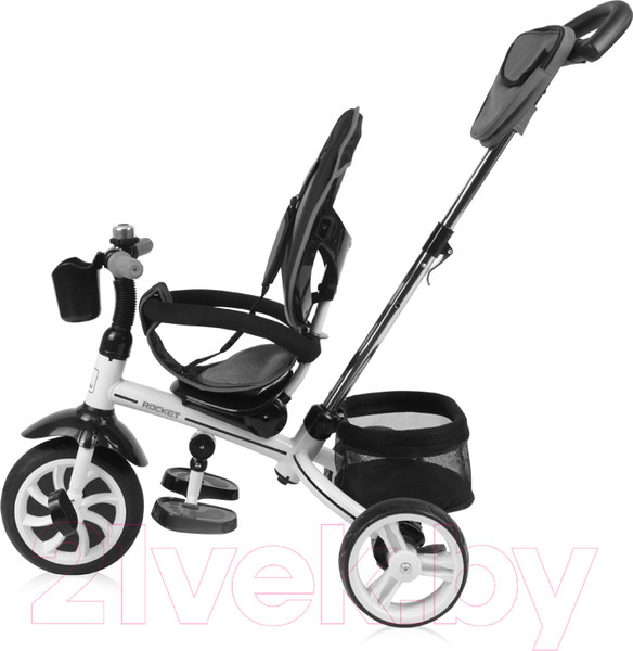 Изображение товара Трехколесный велосипед с ручкой Lorelli Rocket Red Black / 10050372107