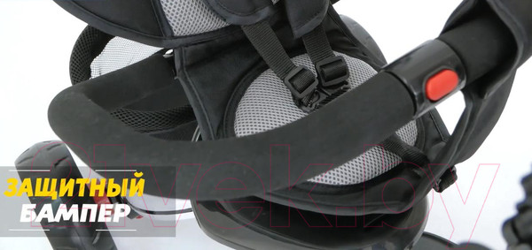 Изображение товара Трехколесный велосипед с ручкой Lorelli Rocket Red Black / 10050372107