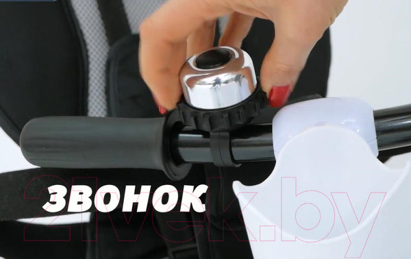 Изображение товара Трехколесный велосипед с ручкой Lorelli Rocket Red Black / 10050372107