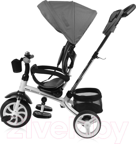 Изображение товара Трехколесный велосипед с ручкой Lorelli Rocket Red Black / 10050372107
