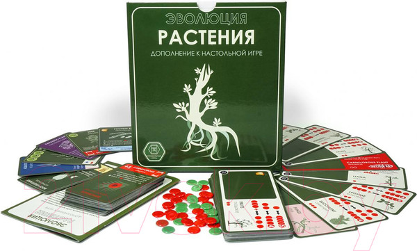 Изображение товара Дополнение к настольной игре Правильные Игры Эволюция. Растения / 13-01-06