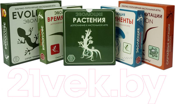 Изображение товара Дополнение к настольной игре Правильные Игры Эволюция. Растения / 13-01-06