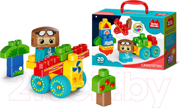 Изображение товара Конструктор Десятое королевство Самолетик / 3911