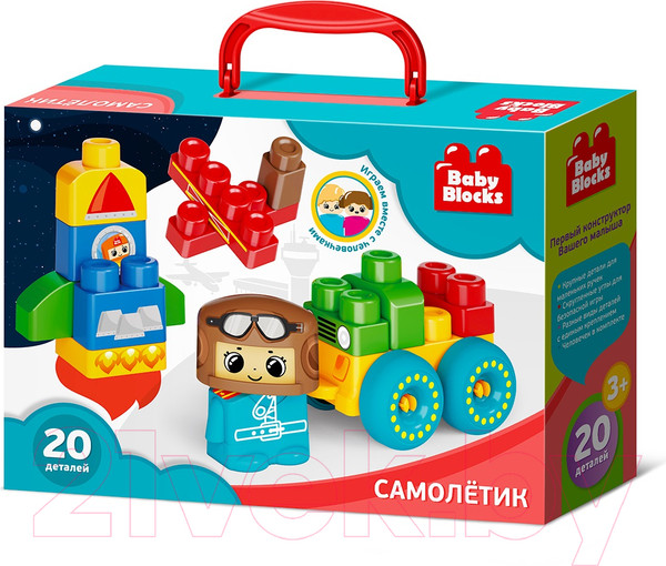 Изображение товара Конструктор Десятое королевство Самолетик / 3911