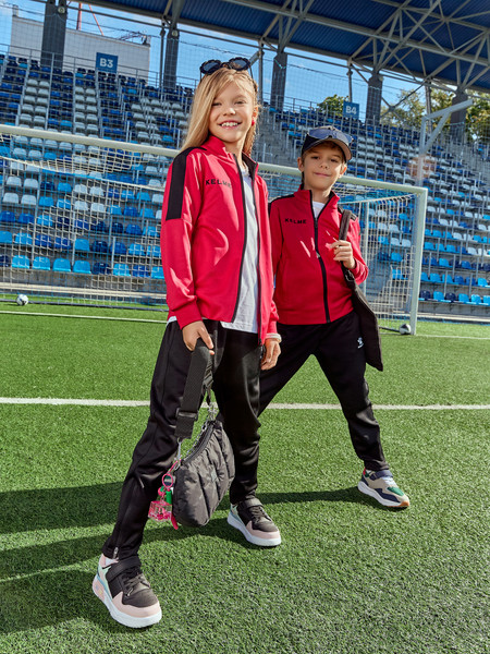 Изображение товара Спортивный костюм Kelme Tracksuit / 3773200-611 (р-р 130, красный)