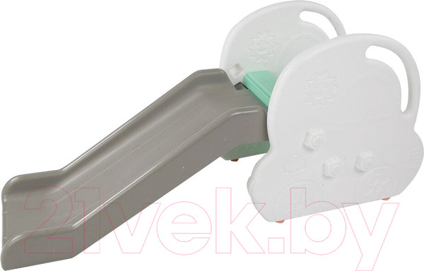 Изображение товара Горка Edu-Play Машинка / KU-C150GY (белый/серый)