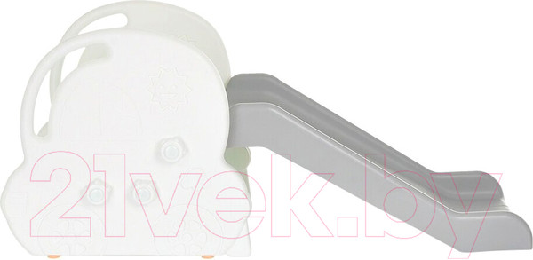 Изображение товара Горка Edu-Play Машинка / KU-C150GY (белый/серый)