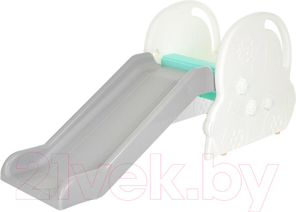 Изображение товара Горка Edu-Play Машинка / KU-C150GY (белый/серый)