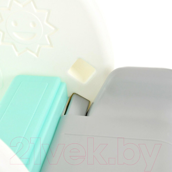 Изображение товара Горка Edu-Play Машинка / KU-C150GY (белый/серый)