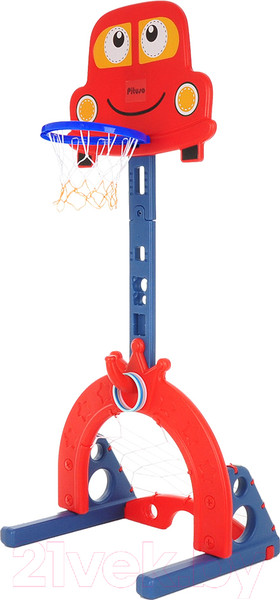 Изображение товара Баскетбол детский Pituso Машинка / L-KC01 (красный)