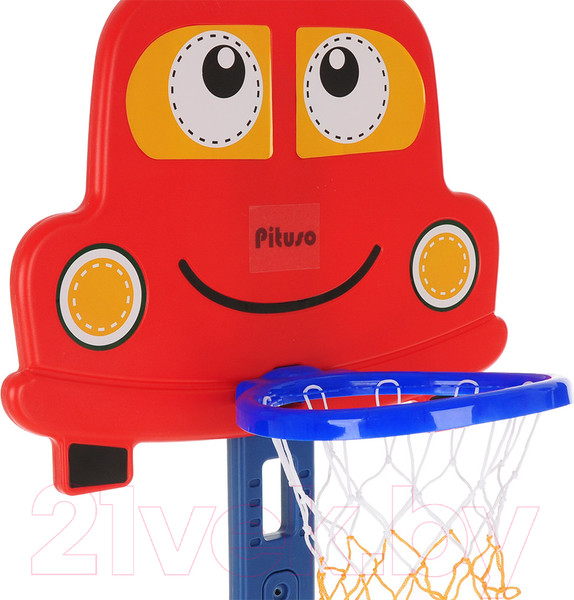 Изображение товара Баскетбол детский Pituso Машинка / L-KC01 (красный)