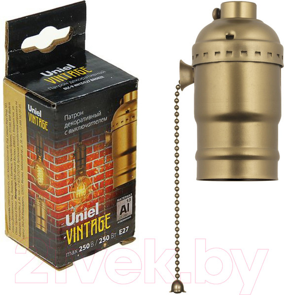 Изображение товара Электропатрон Fametto Vintage Bronze DLC-V-H01Z/E27 / UL-00000530