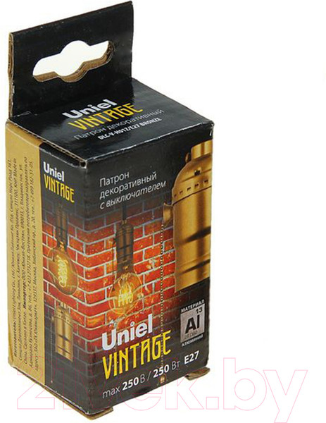 Изображение товара Электропатрон Fametto Vintage Bronze DLC-V-H01Z/E27 / UL-00000530
