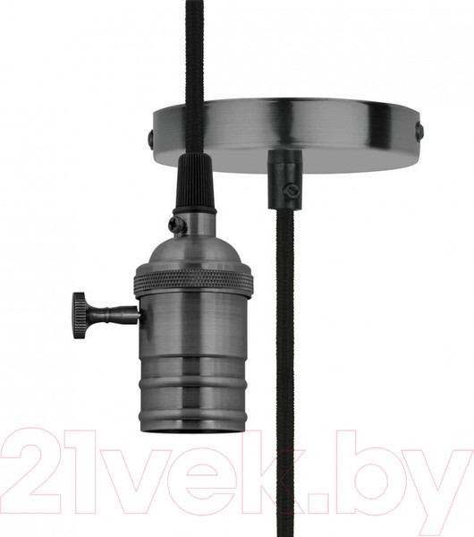 Изображение товара Электропатрон Fametto Vintage Pearl Black DLC-V-S24K/E27 TS/1M/BL / UL-00004501
