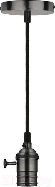 Изображение товара Электропатрон Fametto Vintage Pearl Black DLC-V-S24K/E27 TS/1M/BL / UL-00004501