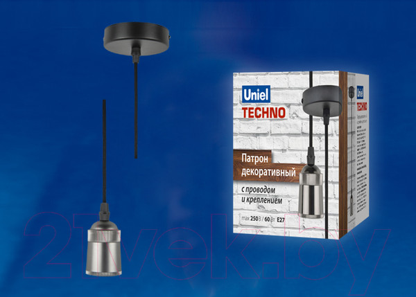 Изображение товара Электропатрон Fametto Techno Pearl Black DLC-T-S31/E27 TS/1M/BL / UL-00005287