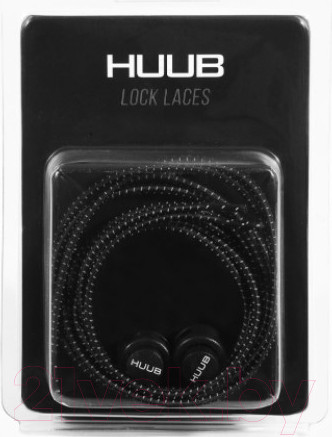 Изображение товара Шнурки для обуви Huub Elastic Lace Locks / A2-LACE B (черный)