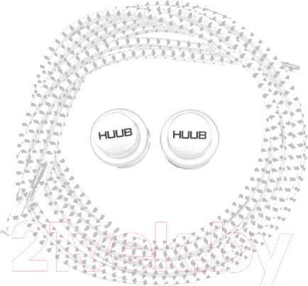 Изображение товара Шнурки для обуви Huub Elastic Lace Locks / A2-LACE W (белый)