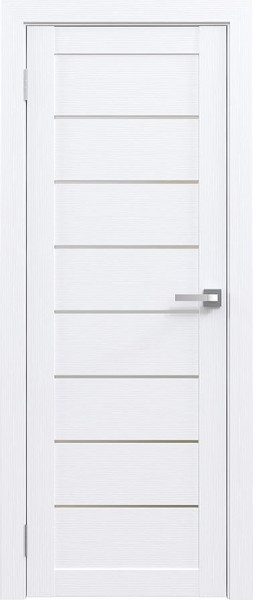 Изображение товара Дверь межкомнатная Юни Амати 01 60x200 (бьянко/стекло белое)