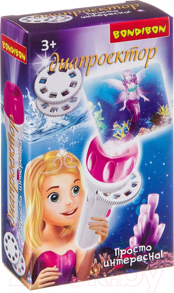 Изображение товара Игрушка детская Bondibon Диапроектор-фонарик. Русалки / ВВ3199