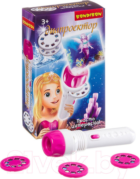Изображение товара Игрушка детская Bondibon Диапроектор-фонарик. Русалки / ВВ3199