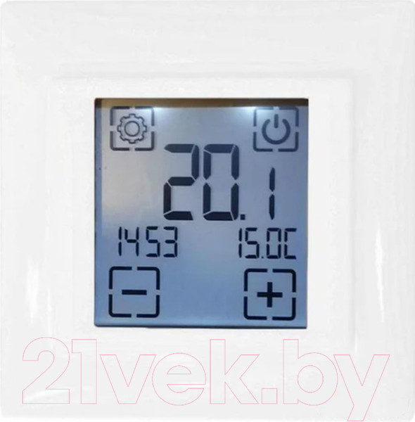 Изображение товара Терморегулятор для теплого пола Spyheat SDF-421H (белый)