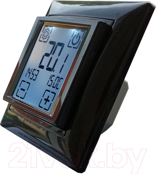 Изображение товара Терморегулятор для теплого пола Spyheat SDF-421H (черный)