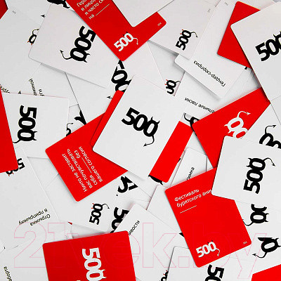 Изображение товара Настольная игра Cosmodrome 500 Злобных карт. Дополнение 3 / 52081