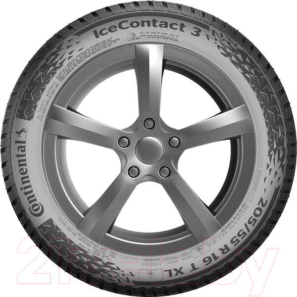 Изображение товара Зимняя шина Continental IceContact 3 225/65R17 106T (шипы)