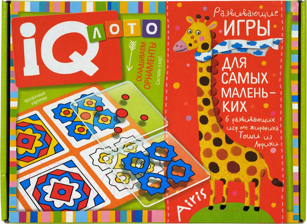 Изображение товара Развивающая игра Айрис-пресс Лото для малышей. Складываем орнаменты